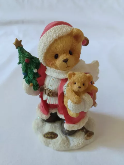 Cherished Teddies “Bearer of Good Things" 1996 Collectible Figurine