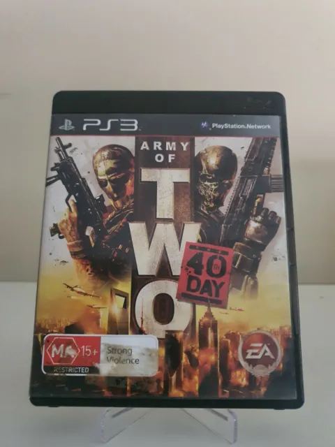 Sony PS3 Playstation 3 Game - Army of Two - The 40th Day