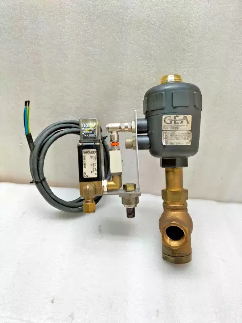 Burkert / Gea Westfalia-Separator 0018-7780-010 3-Way Solenoid Valve