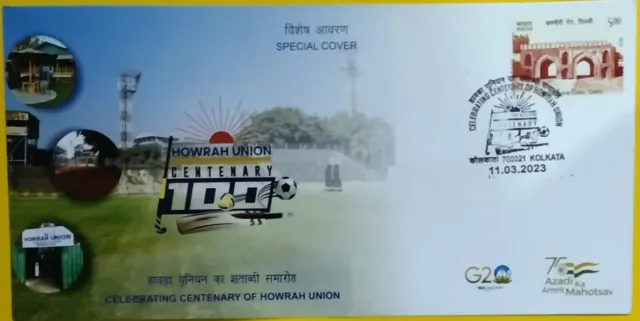 India Celebrating Centenary Of Howrah Union Special Cover Ltd. Ed. 2023-ZZIAA