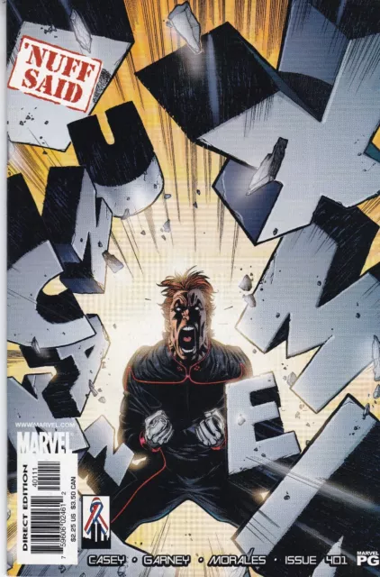 Marvel Comics Uncanny X-Men Vol. 1 #401 January  2002 Fast P&P Same Day Dispatch