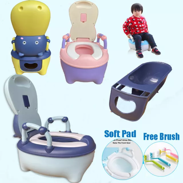 Training Potty Trainer Safety Kids Baby Toddler Toilet Cute Cartoon Seat Chair