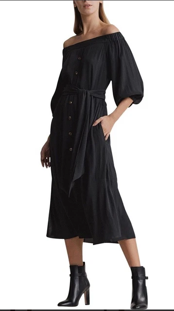 witchery black maxi dress Audrey Embellished Halterneck Gown in Black main image 0
