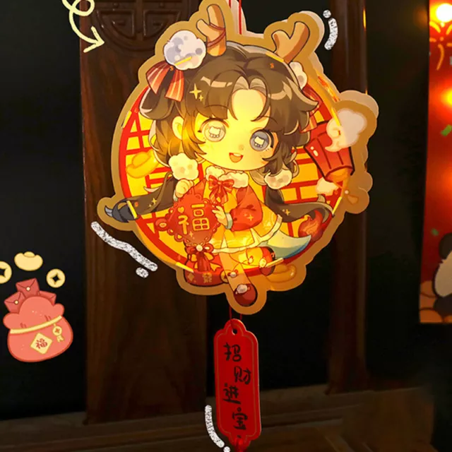 Chinese New Year Lantern Decoration 2024 DIY Chinese Dragon Year Lantern Pendant