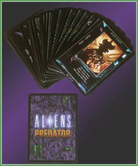 Alien vs Predator CCG Collectible Card Game Aliens Starter Set 51 Cards Unused