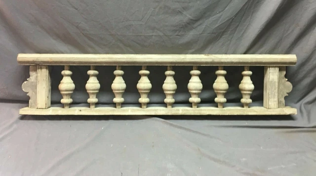 Antique Victorian Porch Gingerbread Spindle Span Gray Architectural Old 811-20B 5