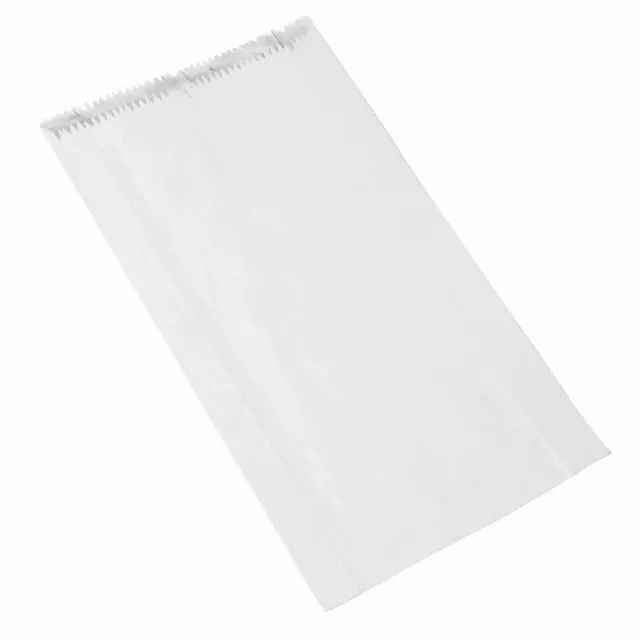 Foil Lined Paper Bags in White 180(W)x 305(L)mm Pack Quantity - 500