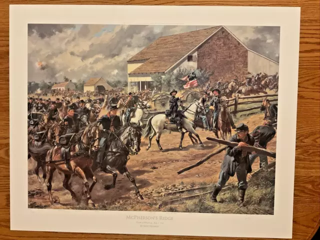Don Troiani "McPherson's Ridge" Mint AP Civil War Print