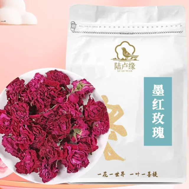 Thé à la rose sans soufre thé à la rose rouge foncé thé parfumé de beauté