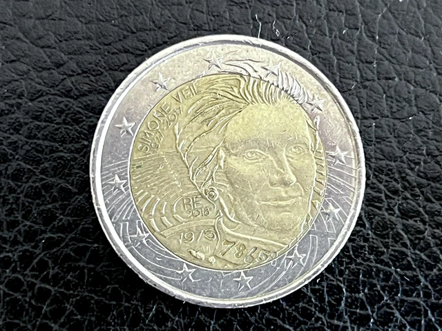 PIECE 2 euro FRANCE 2018 SIMONE VEIL commémorative EUR 2,40 - PicClick FR