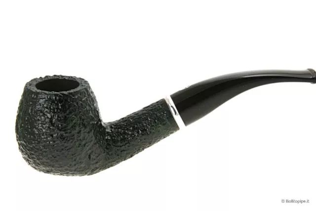 Savinelli Arcobaleno 626 rustiquée vert - filtre 9mm