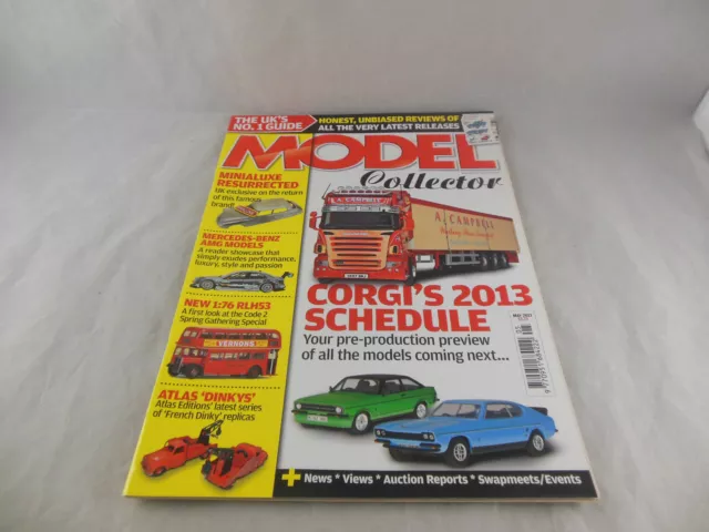 Model Collector May 2013 Corgi's 2013 Schedule & Minialuxe resurrected