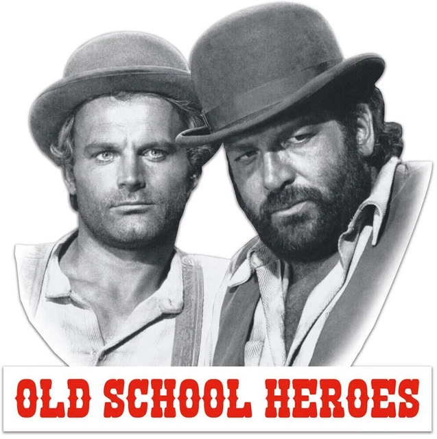 BUD SPENCER / Terence Hill Old School Hereos Plaque, 45 X 40 CM Melon