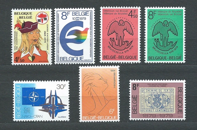 BELGIË BELGIQUE - 1979 YT 1918 à 1924 - TIMBRES NEUFS** MNH LUXE