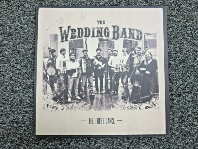 RARE The Wedding Band by Mumford & Sons  - The First Dance 10" EP Vinyl SIGNED