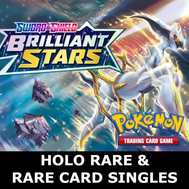 Pokemon TCG Brilliant Stars - HOLO RARE CARD SINGLES - Pick Your Card - NM/MINT