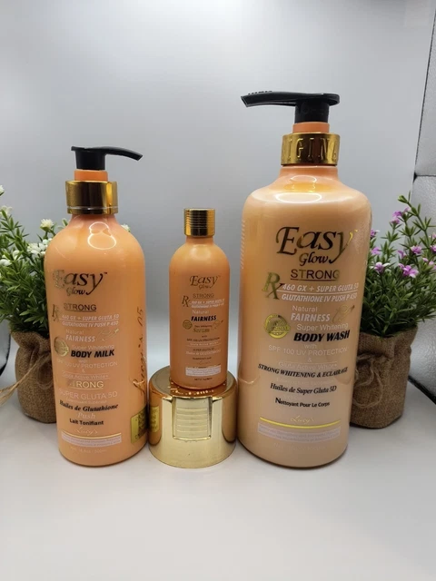 high glutathione foods Easy Glow Halfcast Body Wash With Glutathione Drip