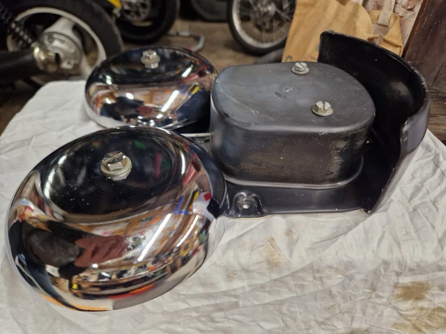 GPO TELEPHONE BELL 67B. Vintage Chrome & Black £21.50 - PicClick UK