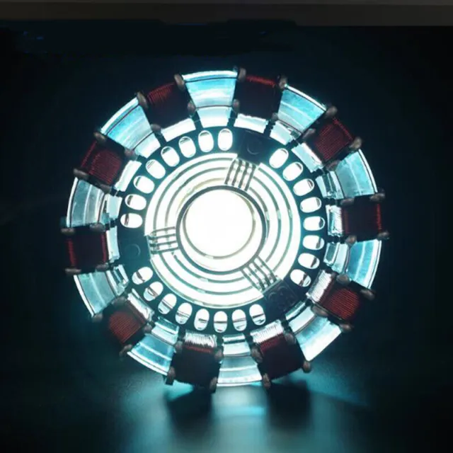 MK2 Iron Man Arc Reactor Proof that Tony Stark has a heart LED Lamp Light Arc