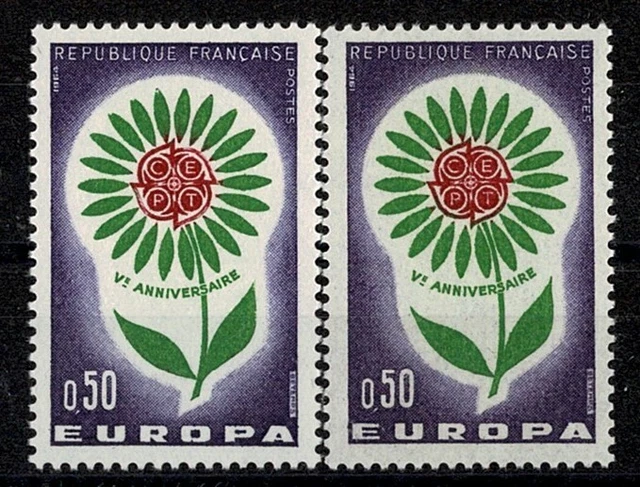 Timbre France 2075b - Variété Beige Omis - Neuf Luxe Signé R515 - Art Années 70