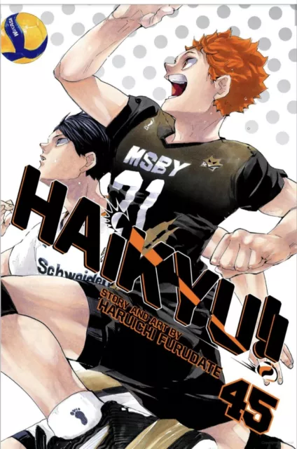 Haikyu!! Manga Volume 45 - English - Brand New