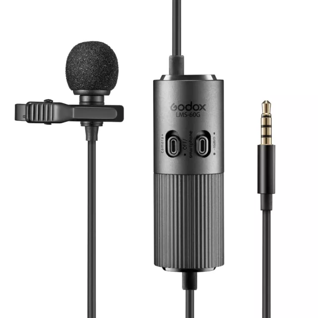 LMS-60G Omni-directional Lavaliere Microphone (6m) w/ Gain Control