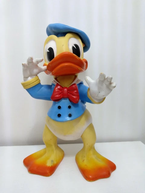 PAPERINO 32 CM Disney Vintage Pupazzo Gomma Ledra Ledraplastic EUR