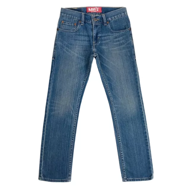 Vintage Levi's 511 Ragazzi Blu Skinny Fit Jeans 10 Reg / W25 L25