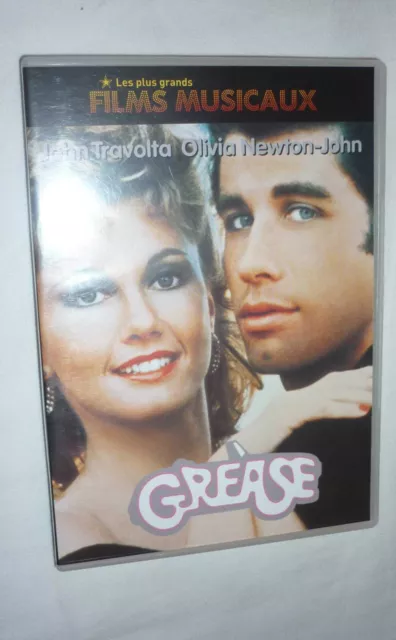 DVD GREASE Travolta & Olivia Newton-John