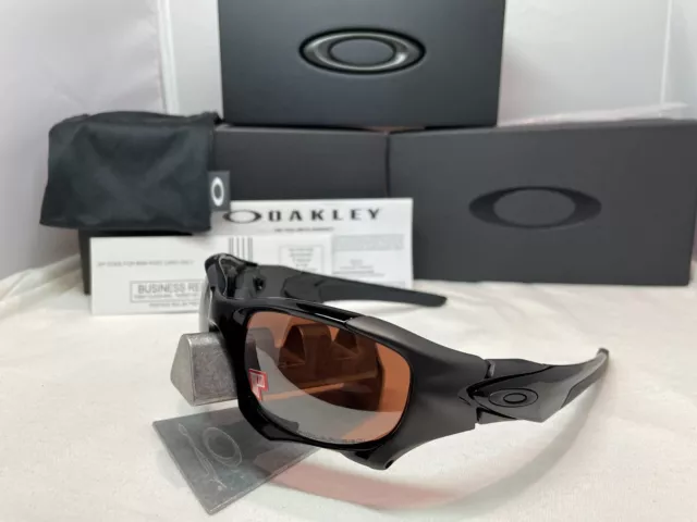 Oakley Pit Boss Ii Polished Black Vr28 Iridium Polarized Sunglasses Oo9137-02 2