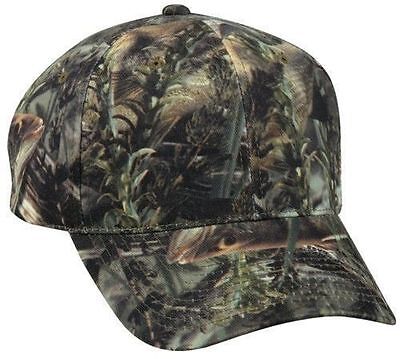 Fishouflage Bass Fishing Cap Camo Hat Adjustable Size Brand New