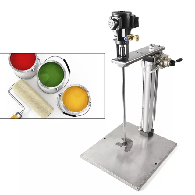 High Quality Professional Pneumatic Mixer Machine Automatic Lift 5 Gallon / 20L