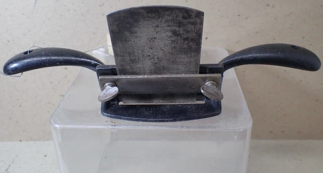 Vintage Stanley No. 80 Cabinet Scraper Hand Plane Spoke Shave & Blade Lot 0429 3