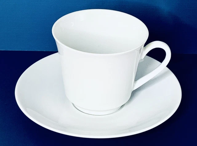 Winterling Kirchenlamitz Bavaria Germany White Porcelain Cup & Saucer Set