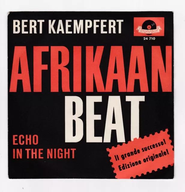 Disco Vinile 45 Giri Bert Kaempfert Afrikaan Beat Eco in The Night SCD1