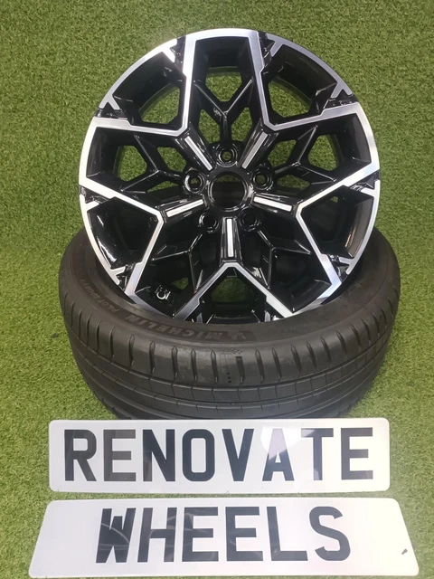 Cerchio Ruota A 8 Raggi In Alluminio 4x130 5.5x15 ET 30 Per Maggiolino - Foto 1