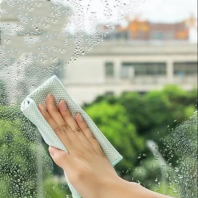 10 Pcs Reusable Miracle Cleaning Cloths Magic Kitchen Rag Nanoscale for Kitchen