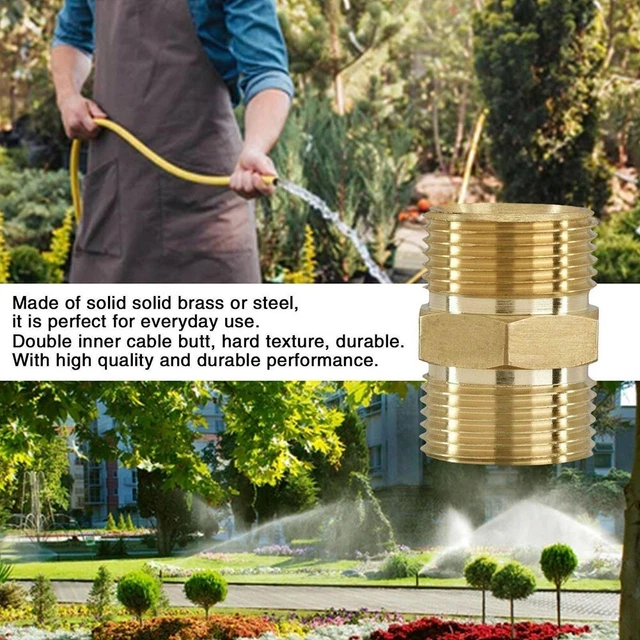 Hose Connector Male Adapter Garden Power Tools For Hose Reels For Quick Fitting