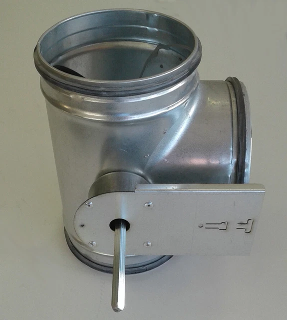 Intelmann Bypassklappe NW 100 Mit Belimo LM230A Motor – Für Erdwärmetauscher & Wohnraumlüftung, 230V