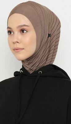 BS-08 Fertig Kopftuch Praktisch Hijab ChiffonTürban Esarp Sal Tesettür Khimar 