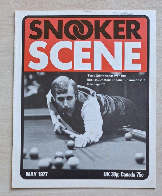 SNOOKER SCENE MAGAZINE £3.00 PicClick UK
