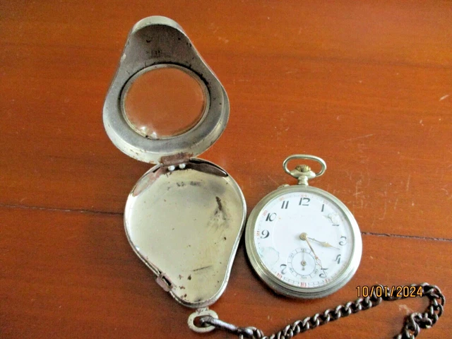 Montre Gousset Ancienne BILLODES - Boîtier Métal, Occasion, Vintage
