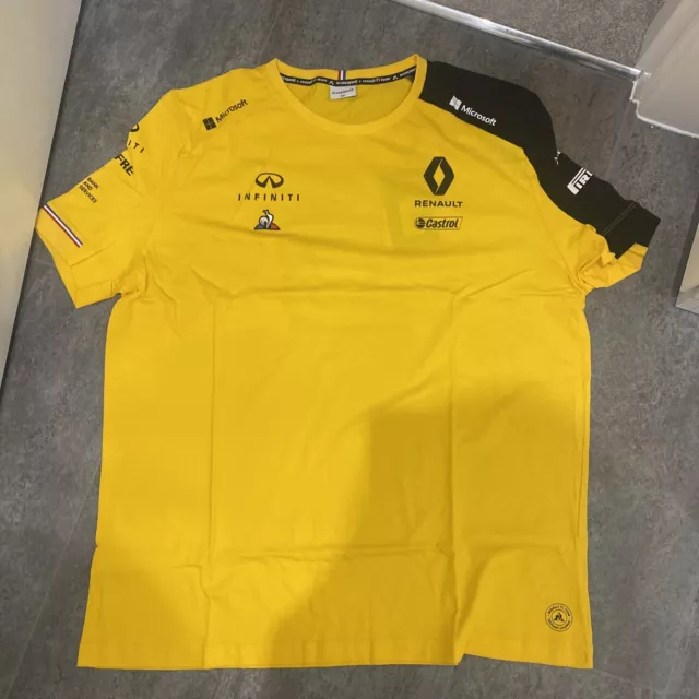 Genuine 2019  Renault Formula One F1 Team Infiniti T-shirt -XXL - Ricciardo