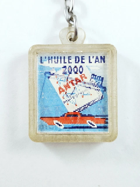 PORTE-CLÉS BIDON HUILE ANTAR MOLYGRAPHITE JEU d