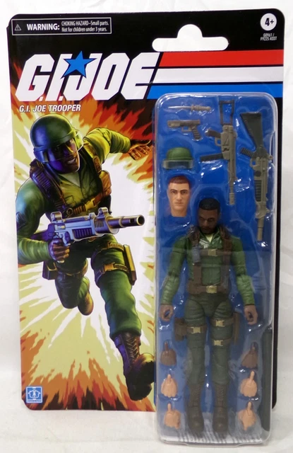 HASBRO GI JOE Classified Series Retro Cartón Trooper Figura 6