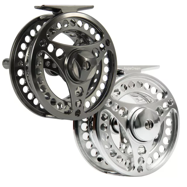 3/4 5/6 7/8 9/10WT Fly Reel Reel CNC Machined Large Arbor Fly Fishing Reel