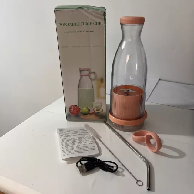 Automatic Portable Blender Juicer On The Go Juice Shakes Smoothies