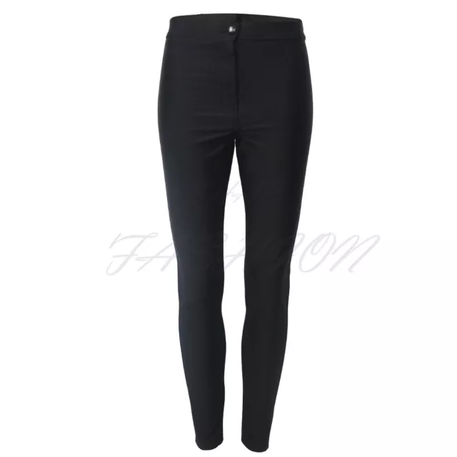 Donne American Lucido Leggings Pantaloni 2 Schiena Tasche Anteriore con Bottoni