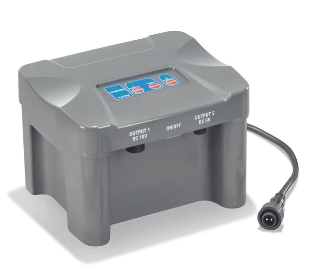 30W SOLARPUMPE AKKU Batterie Solar Teichpumpe Bachlaufpumpe