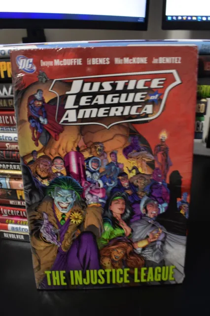 Justice League of America The Injustice League DC Hardcover NEW SEALED Joker JLA